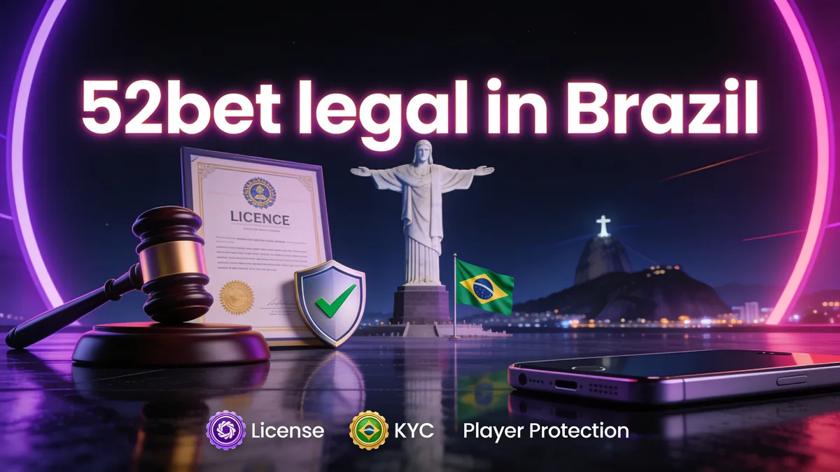 A 52bet é legal e segura no Brasil?: guia de 52bet para jogadores no Brasil